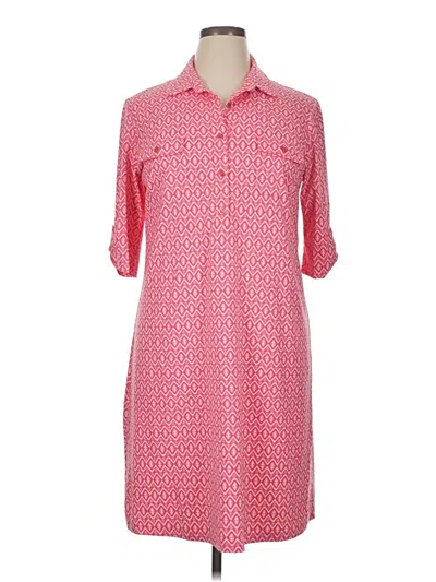 Pre-owned J. Mclaughlin Casual Dress In Pink