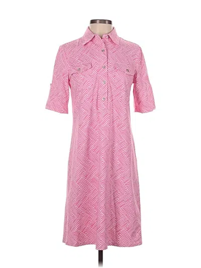 Pre-owned J. Mclaughlin Casual Dress In Pink
