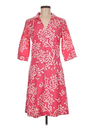 Pre-owned J. Mclaughlin Casual Dress In Pink