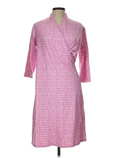 Pre-owned J. Mclaughlin Casual Dress In Pink