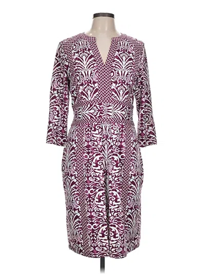 Pre-owned J. Mclaughlin Casual Dress In Purple