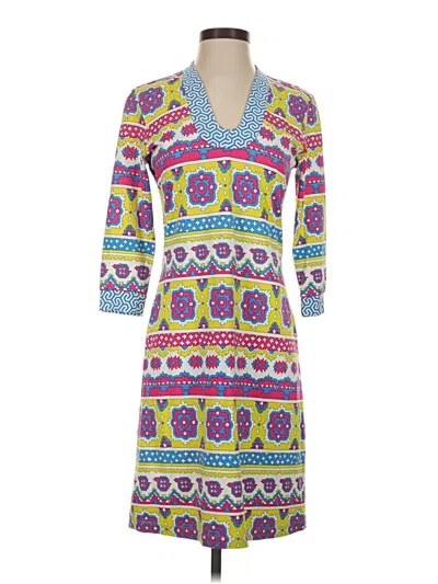 Pre-owned J. Mclaughlin Casual Dress In Purple