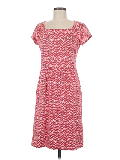 Pre-owned J. Mclaughlin Casual Dress In Red