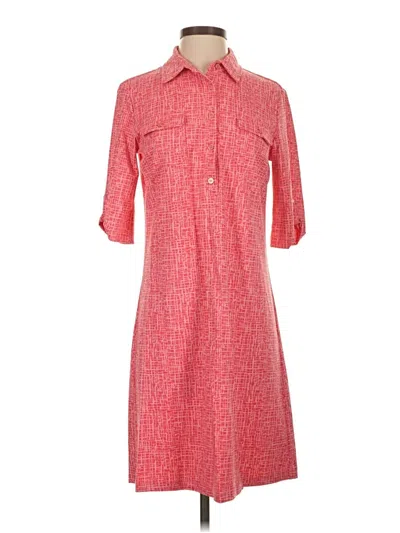 Pre-owned J. Mclaughlin Casual Dress In Red