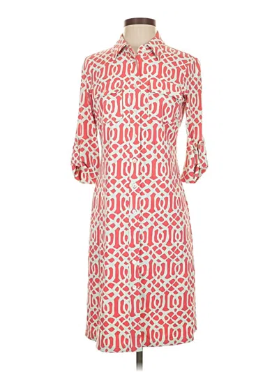 Pre-owned J. Mclaughlin Casual Dress In Red