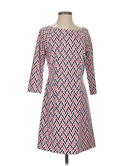 Pre-owned J. Mclaughlin Casual Dress In Red