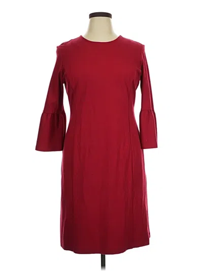 Pre-owned J. Mclaughlin Casual Dress In Red