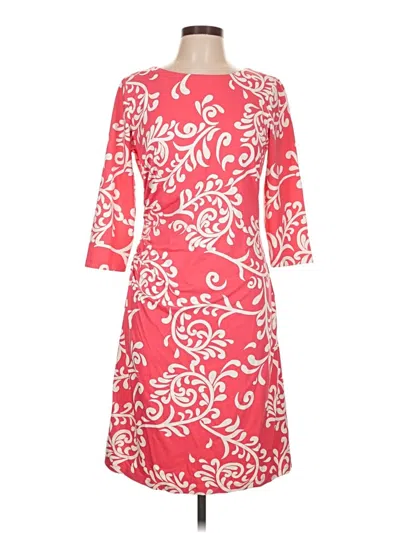 Pre-owned J. Mclaughlin Casual Dress In Red