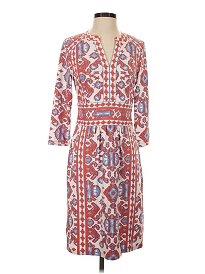 J. Mclaughlin Casual Dress In Red