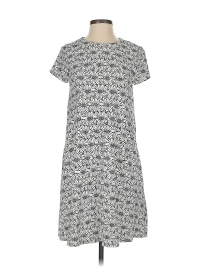 Pre-owned J. Mclaughlin Casual Dress In White