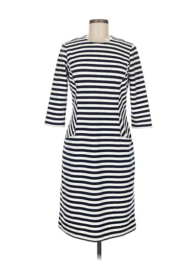 Pre-owned J. Mclaughlin Casual Dress In White