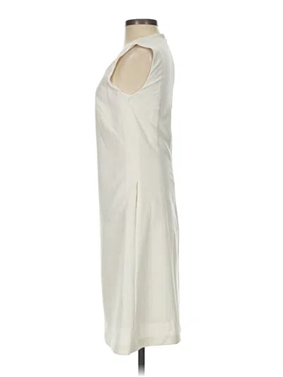 Pre-owned J. Mclaughlin Casual Dress In White