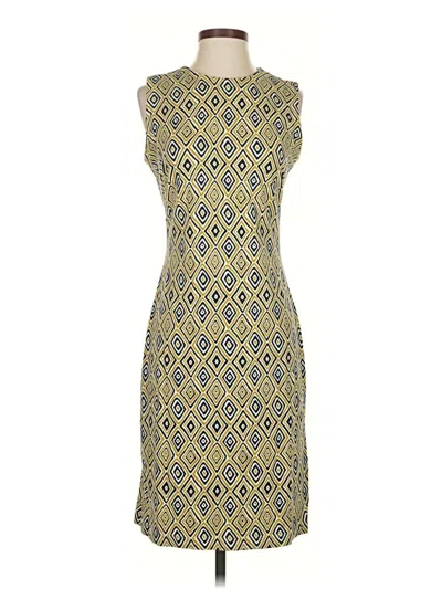 Pre-owned J. Mclaughlin Casual Dress In Yellow