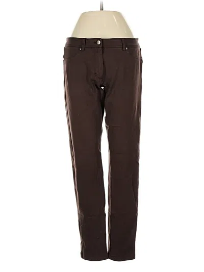 Pre-owned J. Mclaughlin Casual Pants In Brown
