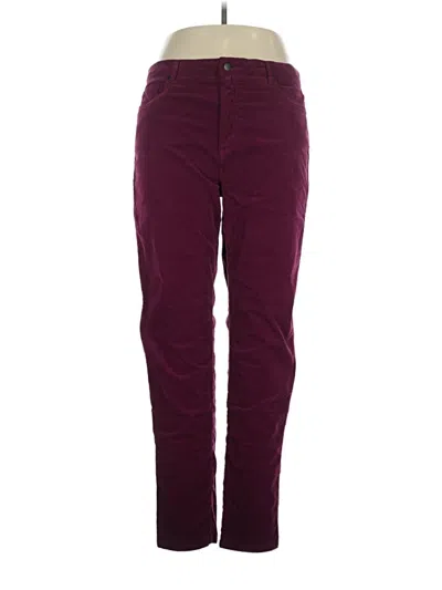 Pre-owned J. Mclaughlin Casual Pants In Burgundy