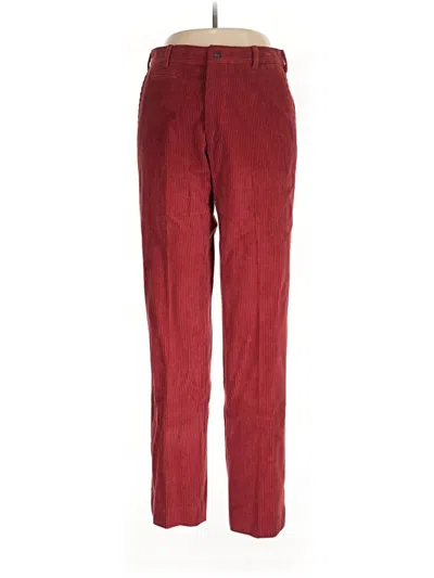 Pre-owned J. Mclaughlin Casual Pants In Burgundy