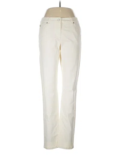 Pre-owned J. Mclaughlin Casual Pants In Ivory