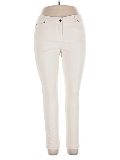 Pre-owned J. Mclaughlin Casual Pants In Ivory