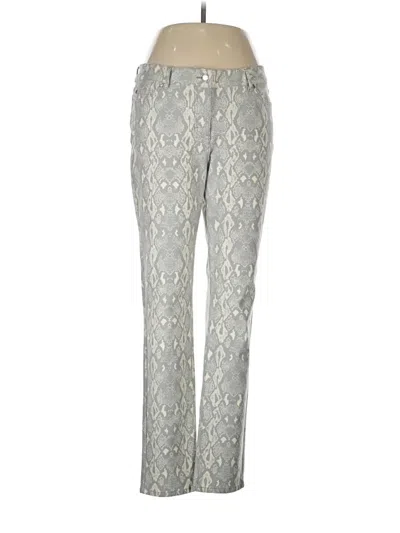 Pre-owned J. Mclaughlin Casual Pants In Silver