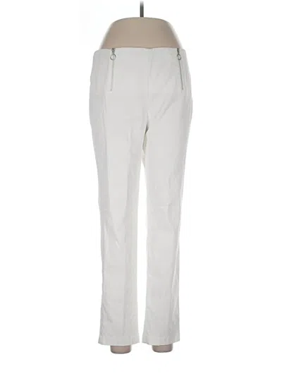 Pre-owned J. Mclaughlin Casual Pants In White