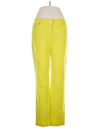 Pre-owned J. Mclaughlin Casual Pants In Yellow
