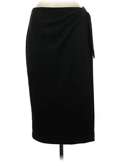 Pre-owned J. Mclaughlin Casual Skirt In Black