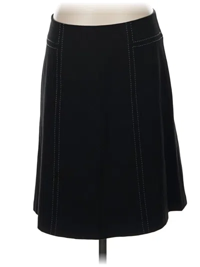 Pre-owned J. Mclaughlin Casual Skirt In Black