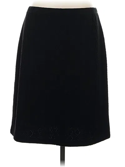Pre-owned J. Mclaughlin Casual Skirt In Black