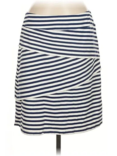 Pre-owned J. Mclaughlin Casual Skirt In Blue