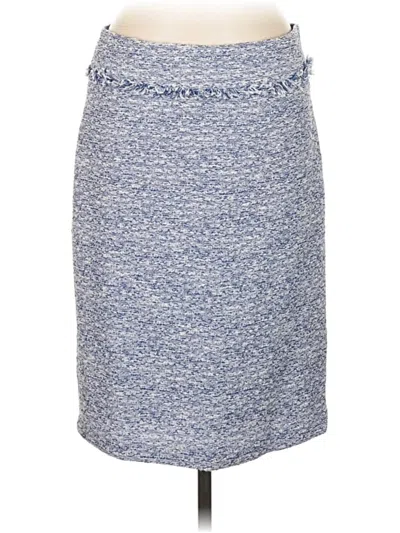 Pre-owned J. Mclaughlin Casual Skirt In Blue