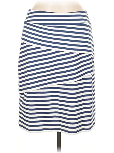 Pre-owned J. Mclaughlin Casual Skirt In Blue