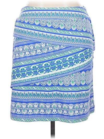 Pre-owned J. Mclaughlin Casual Skirt In Blue