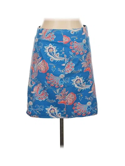 Pre-owned J. Mclaughlin Casual Skirt In Blue