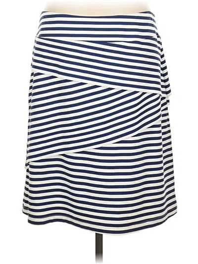 Pre-owned J. Mclaughlin Casual Skirt In Blue
