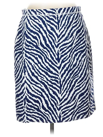 Pre-owned J. Mclaughlin Casual Skirt In Blue