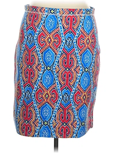 Pre-owned J. Mclaughlin Casual Skirt In Blue