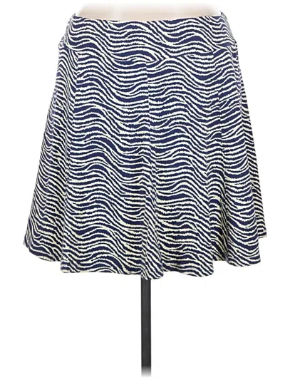 Pre-owned J. Mclaughlin Casual Skirt In Blue