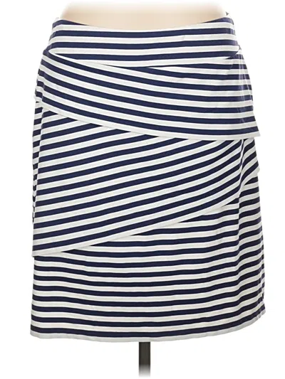 Pre-owned J. Mclaughlin Casual Skirt In Blue
