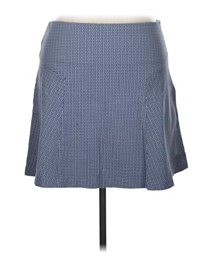 Pre-owned J. Mclaughlin Casual Skirt In Blue