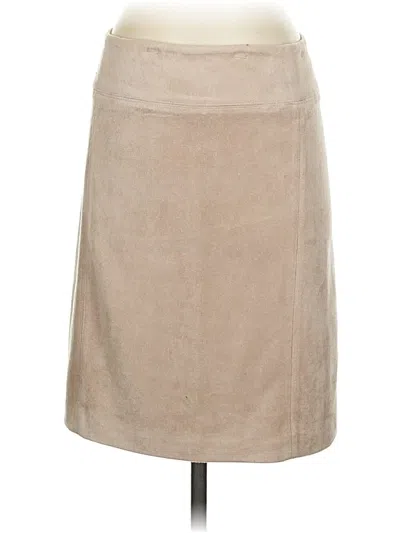 Pre-owned J. Mclaughlin Casual Skirt In Brown