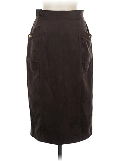 Pre-owned J. Mclaughlin Casual Skirt In Brown