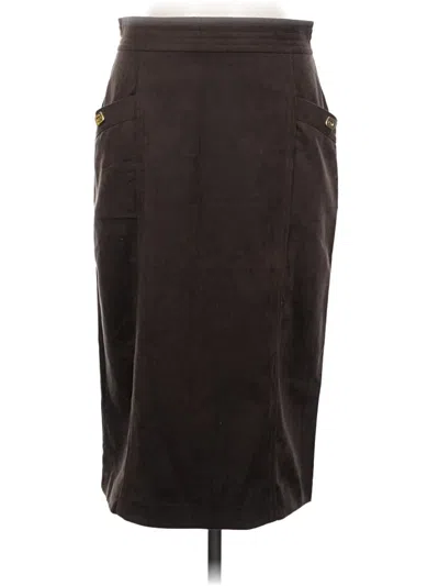 Pre-owned J. Mclaughlin Casual Skirt In Brown