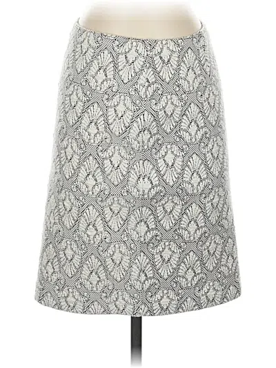 Pre-owned J. Mclaughlin Casual Skirt In Gray