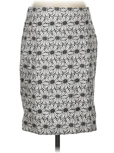 Pre-owned J. Mclaughlin Casual Skirt In Gray