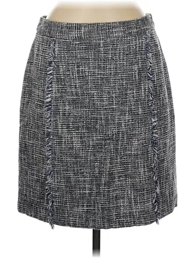 Pre-owned J. Mclaughlin Casual Skirt In Gray