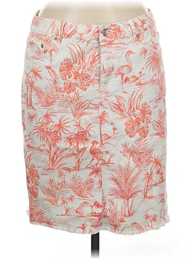 Pre-owned J. Mclaughlin Casual Skirt In Orange