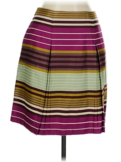 Pre-owned J. Mclaughlin Casual Skirt In Purple