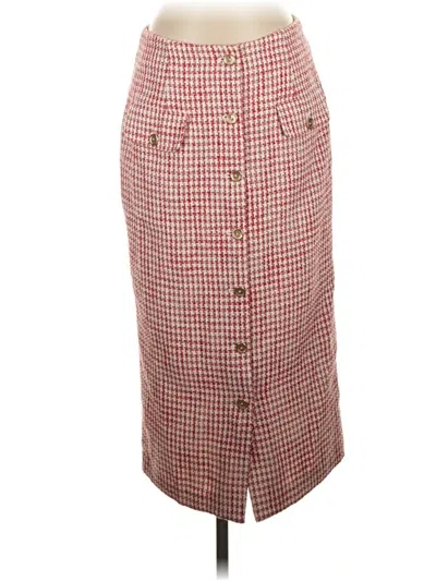 Pre-owned J. Mclaughlin Casual Skirt In Red