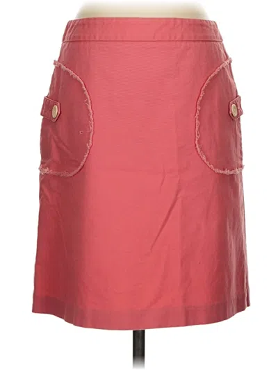 Pre-owned J. Mclaughlin Casual Skirt In Red