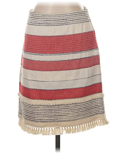 Pre-owned J. Mclaughlin Casual Skirt In Tan